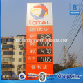 Led pylon sign board design petrol station